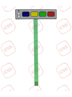 DataCold 500 Keypad Overlay